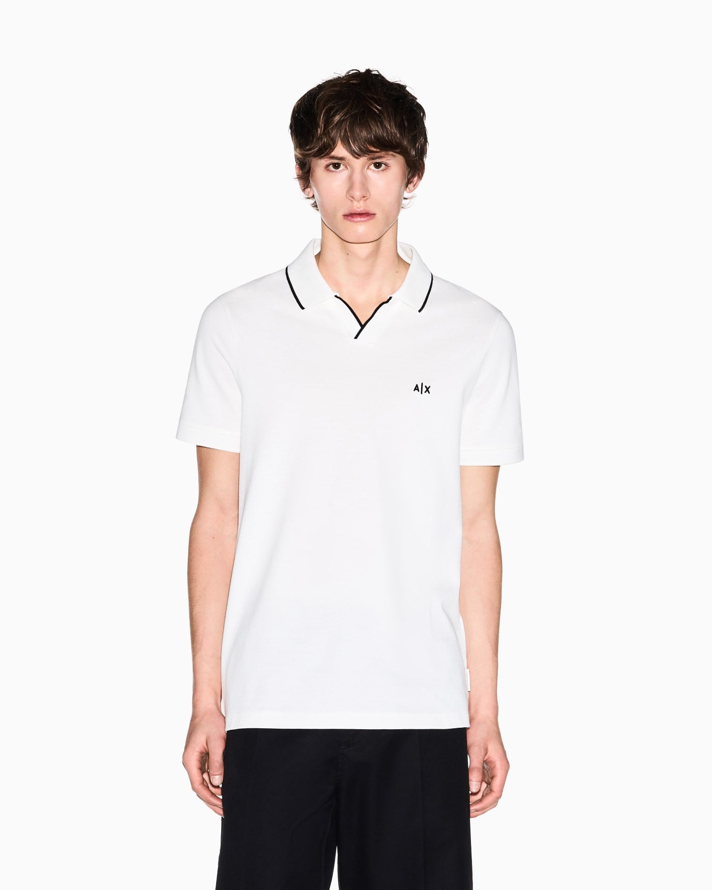 Classic Polo Shirt in Breathable Cotton Piqué
