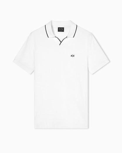 Classic Polo Shirt in Breathable Cotton Piqué
