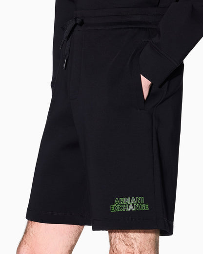Bermuda shorts in technical fabric