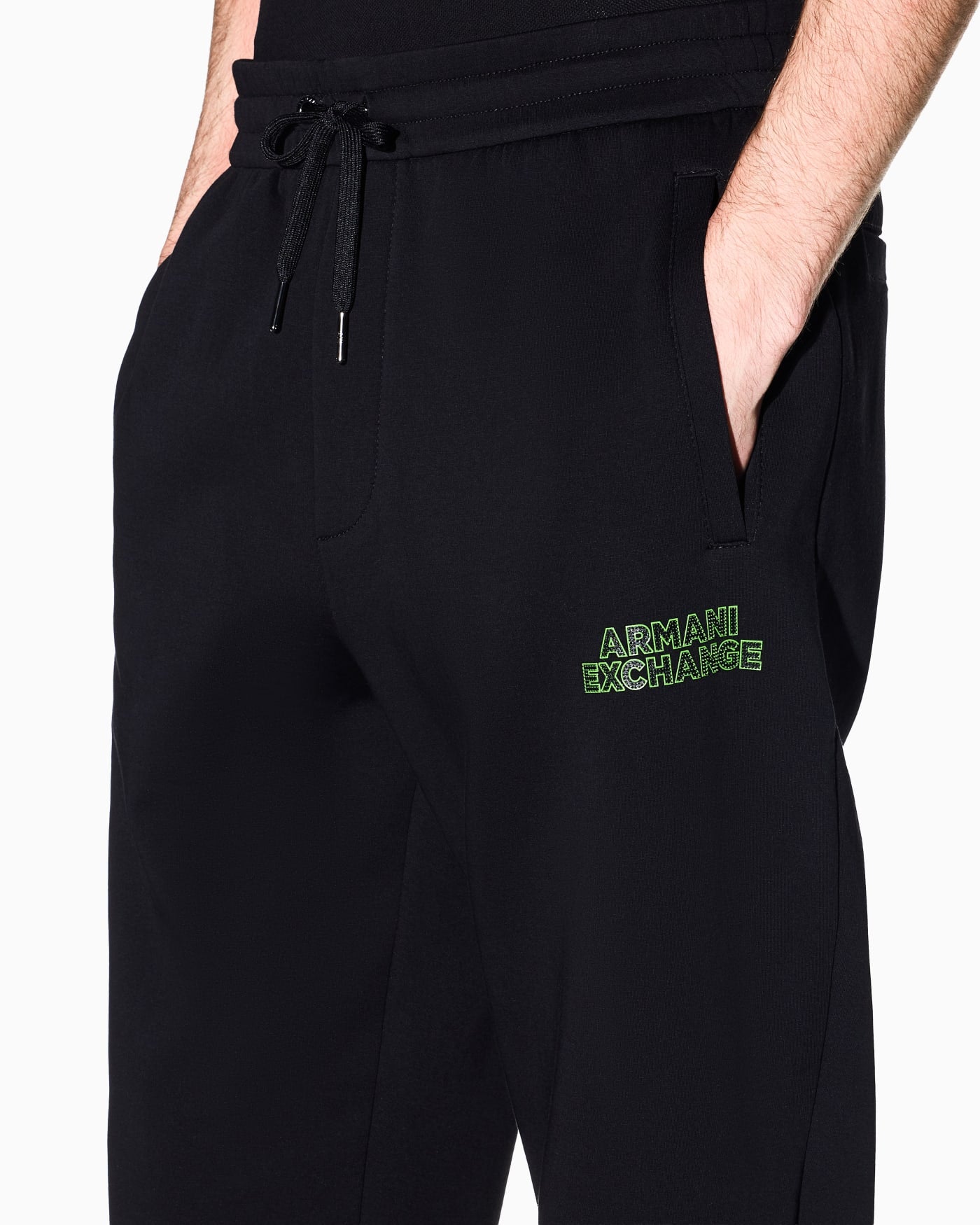 Technical fabric jogger pants