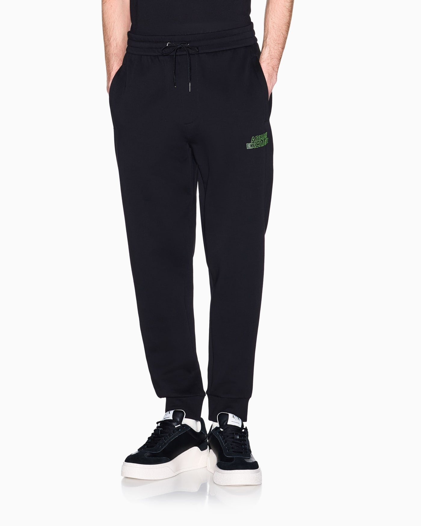 Technical fabric jogger pants