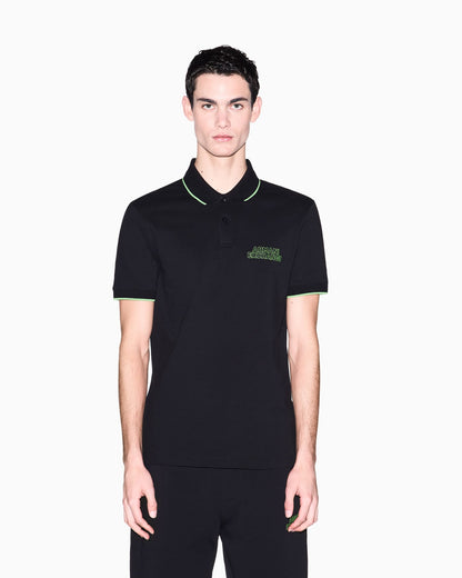 Polo shirt in technical fabric