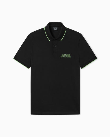 Polo shirt in technical fabric
