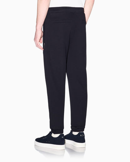 Diagonal sweatpants in comfort fit cotton