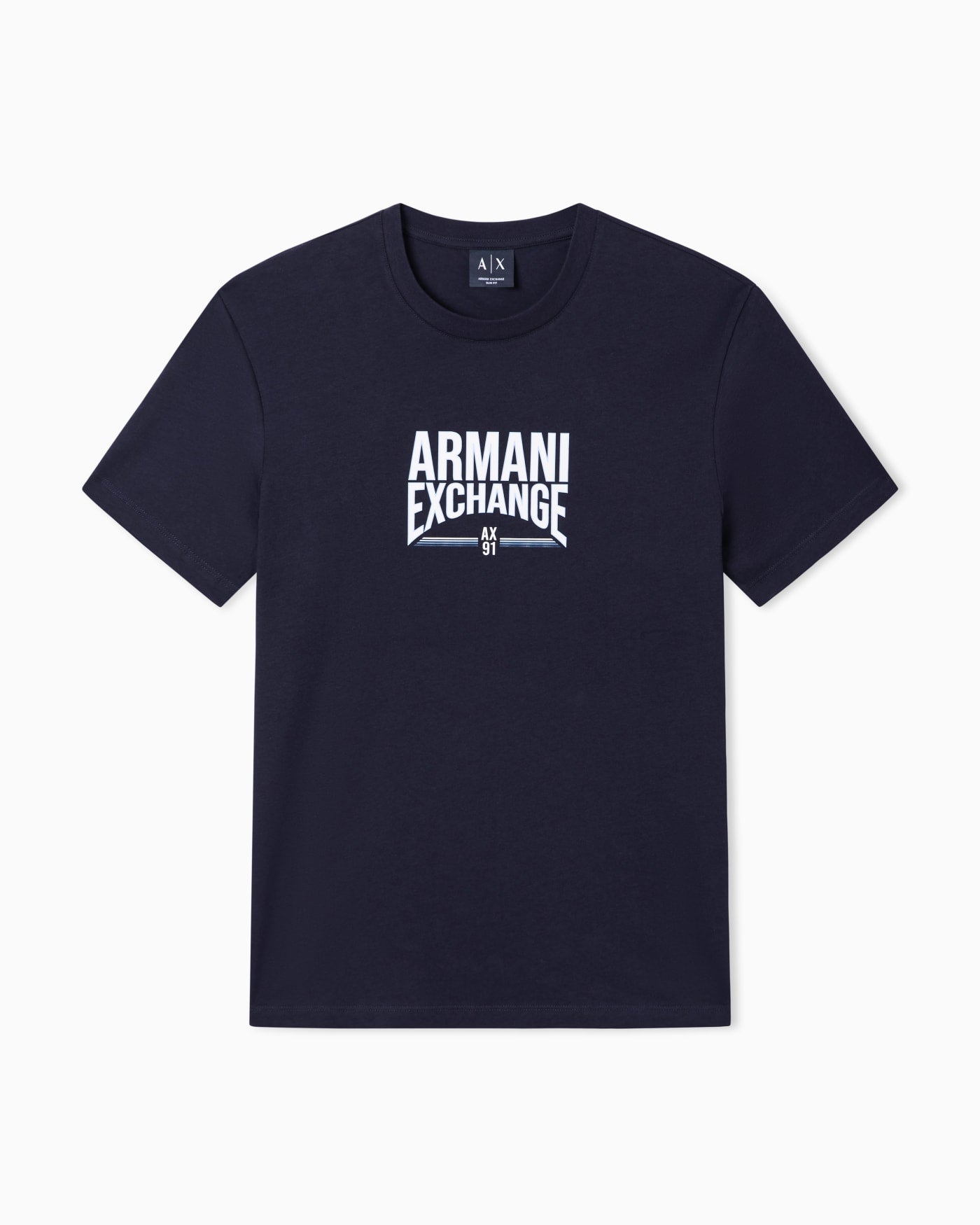 Basic Slim Fit T-shirt in Cotton Jersey