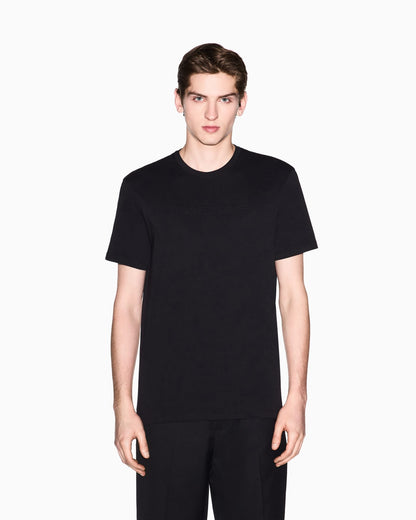 Slim-Fit T-shirt in Cotton Jersey with tonal embossed logo