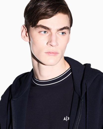 Slim fit T-shirt in technical fabric