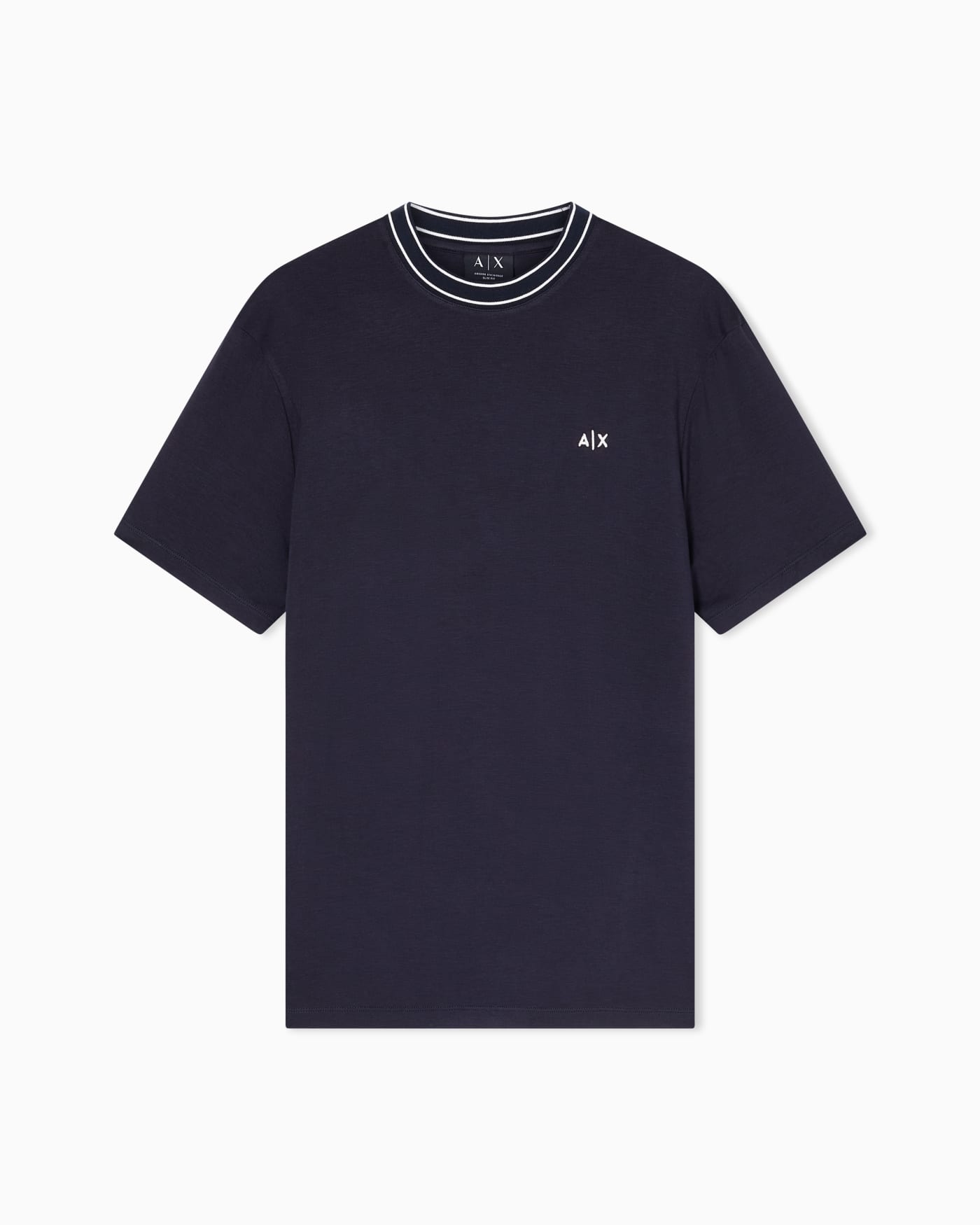 Slim fit T-shirt in technical fabric