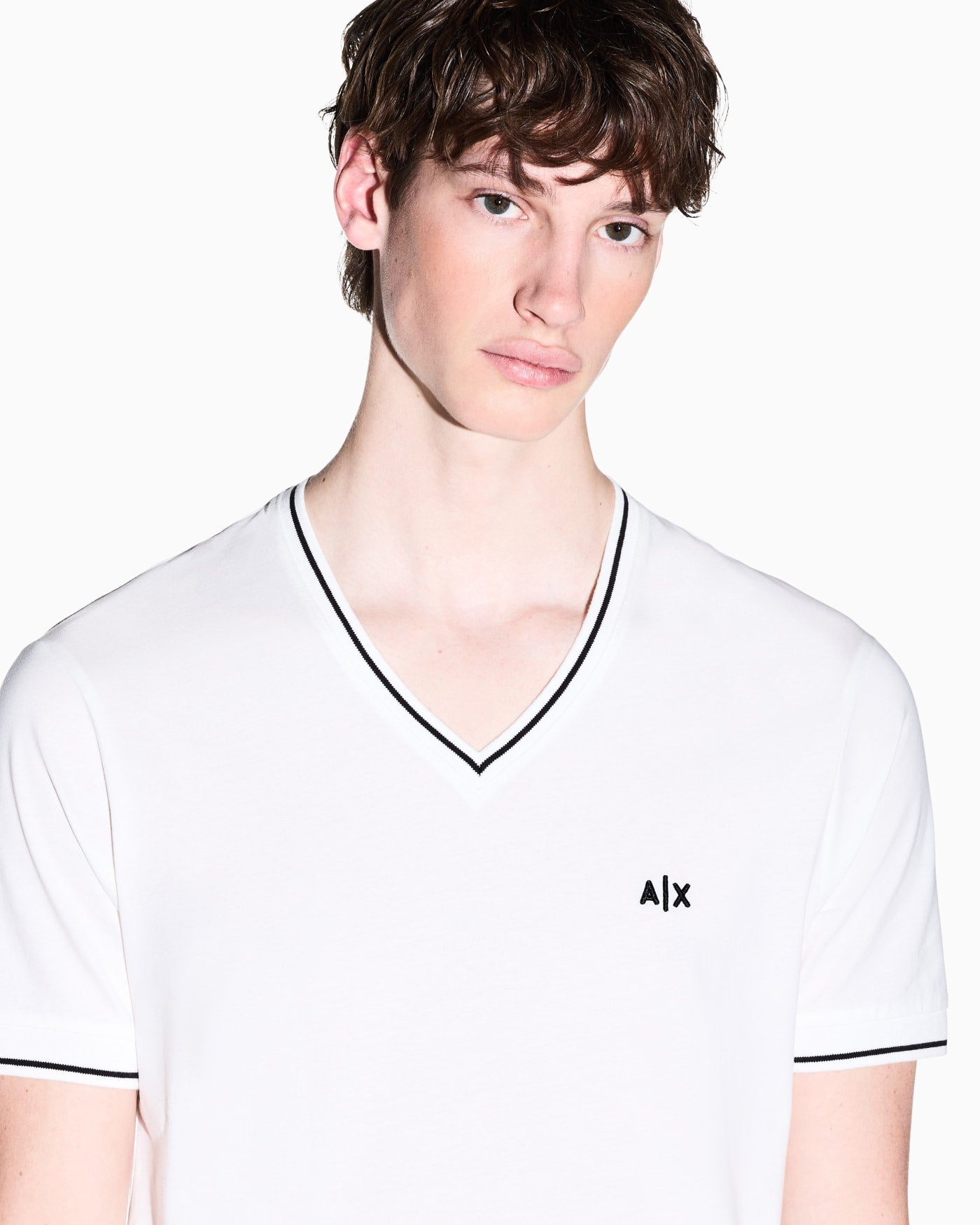 Slim Fit T-shirt in Cotton Jersey