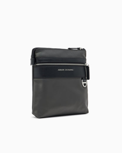 Crossbody bag in technical fabric