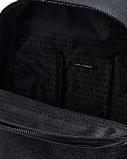 Minimalist backpack with adjustable straps and zip closure