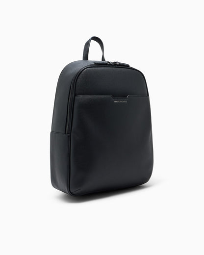 Minimalist backpack with adjustable straps and zip closure