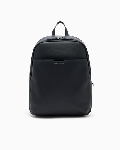 Minimalist backpack with adjustable straps and zip closure