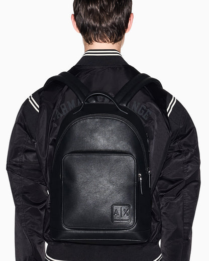 Technical fabric backpack