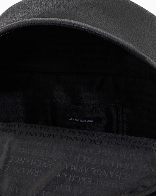 Backpack in coated fabric