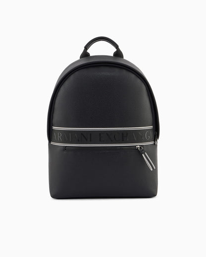 Backpack in coated fabric