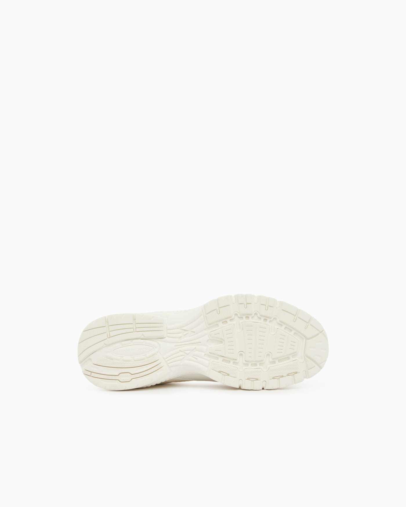 Sneakers in microsuede and mesh