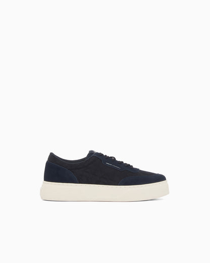 Technical fabric sneakers
