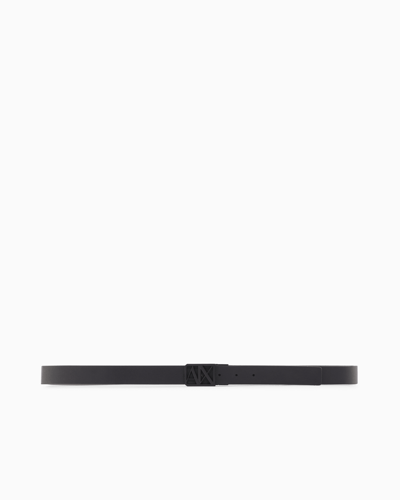 Reversible belt with logo