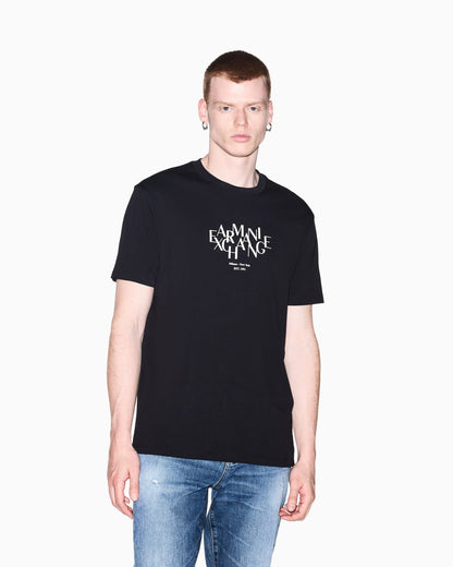 Regular-fit T-shirt in solid-color cotton jersey
