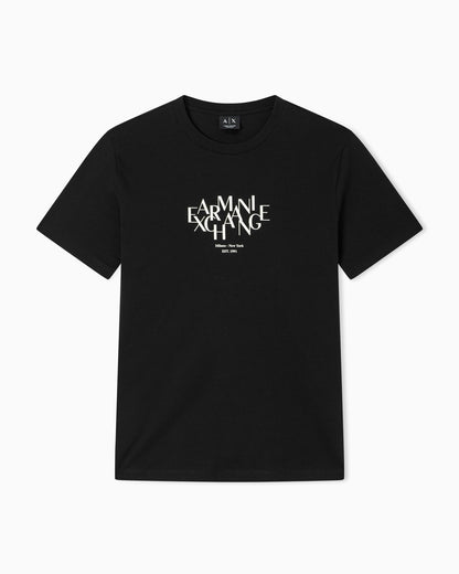 Regular-fit T-shirt in solid-color cotton jersey