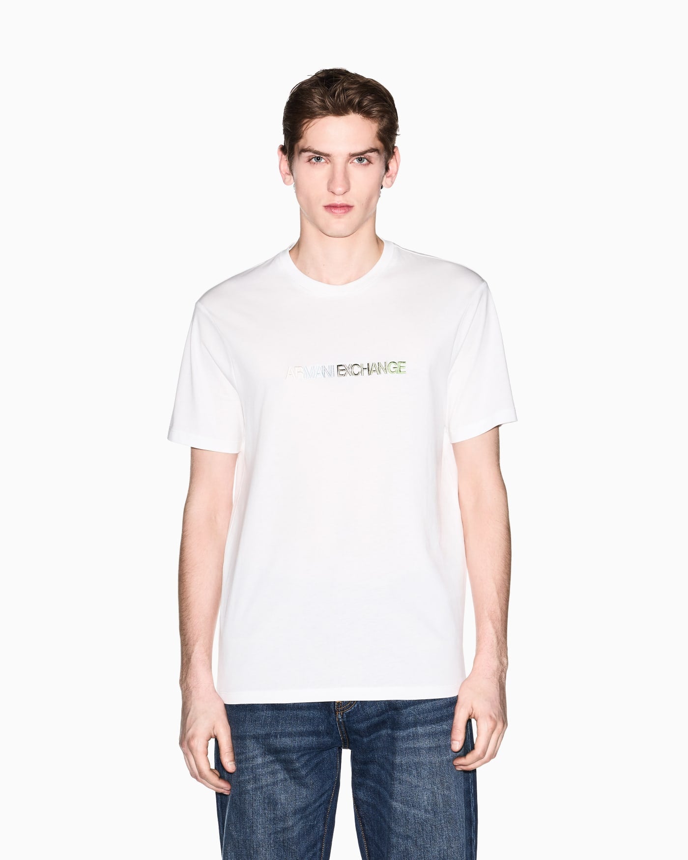 Slim Fit T-Shirt in Classic Cotton Jersey