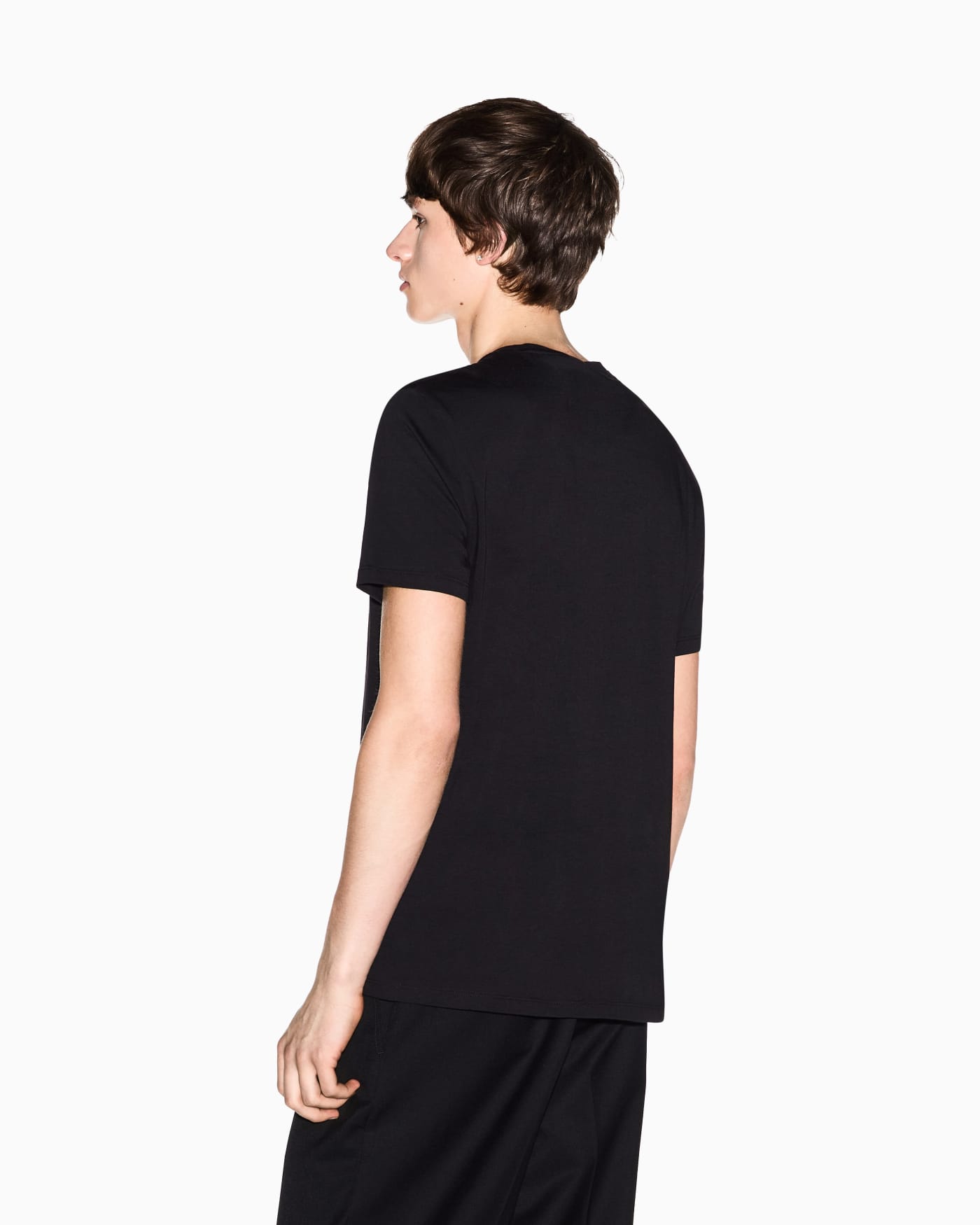 Slim Fit T-shirt in Basic Cotton Jersey