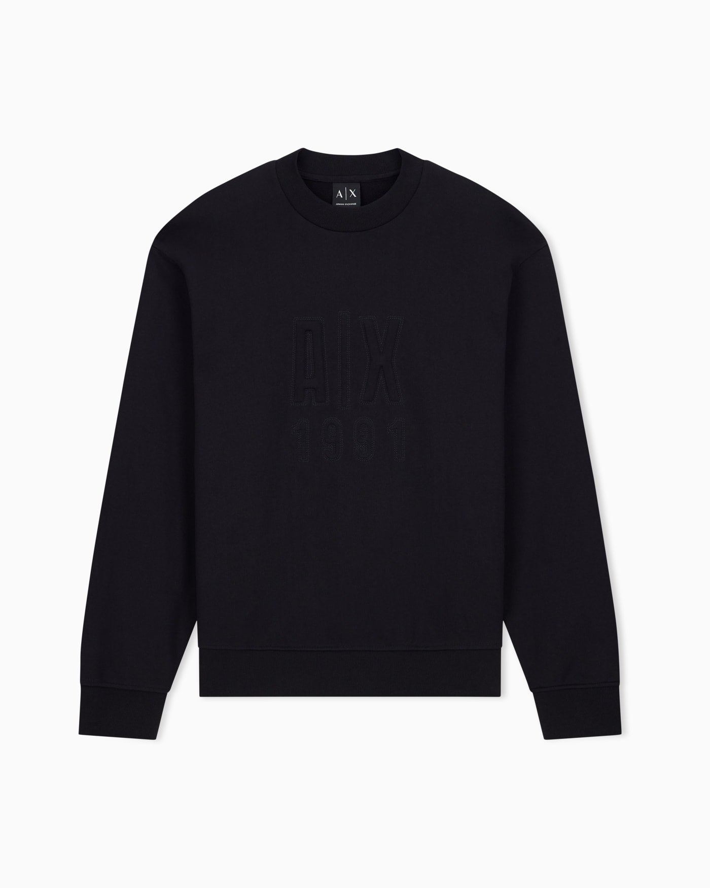 Regular-fit French terry sweatshirt man
