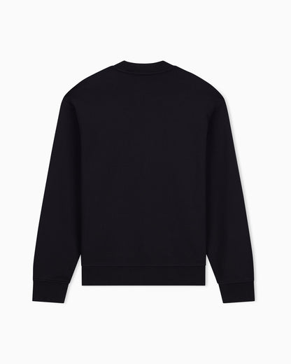 Regular-fit French terry sweatshirt man