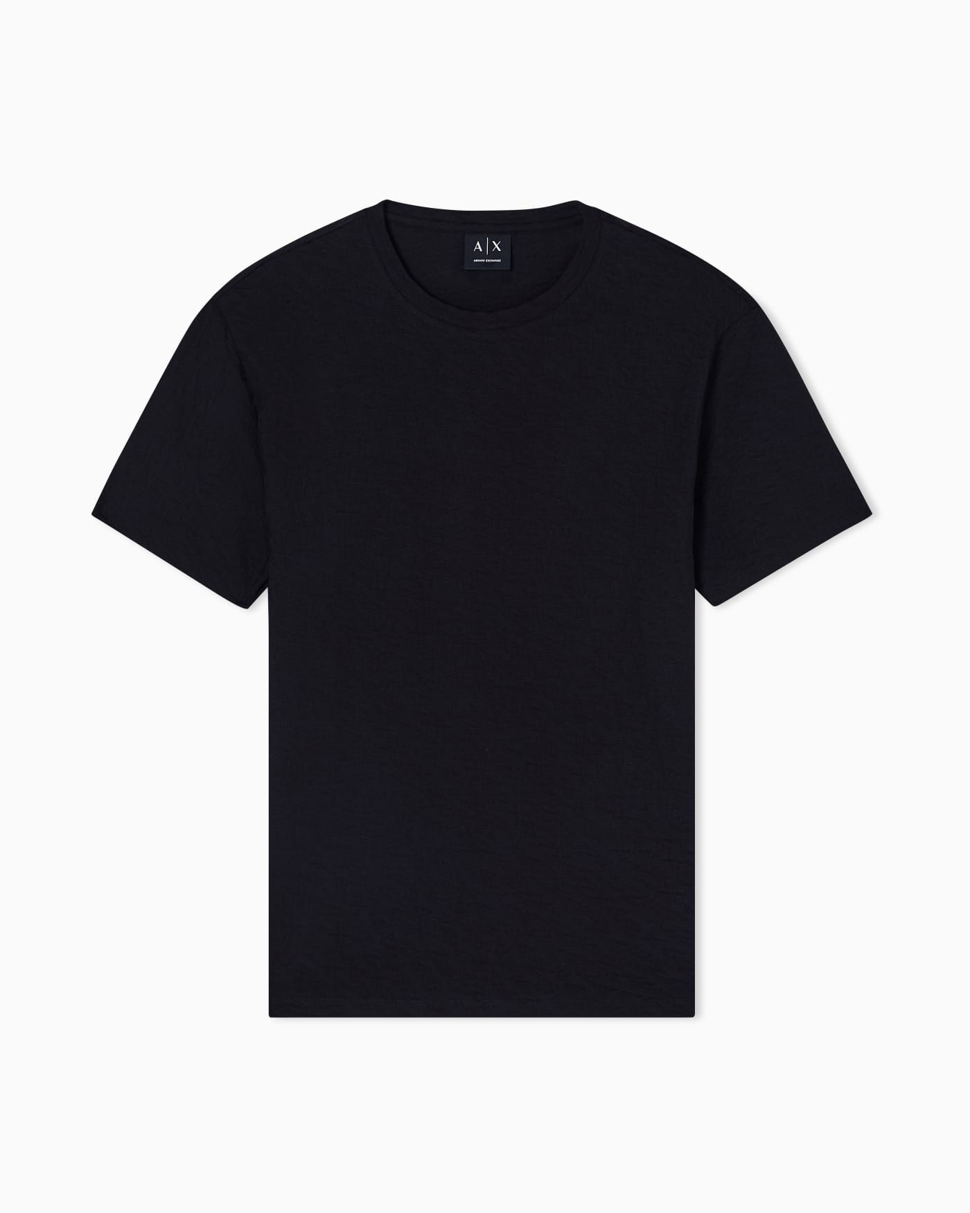 Slim Fit Mercerized Cotton Jacquard T-shirt