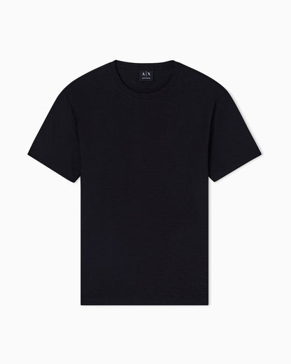 Slim Fit Mercerized Cotton Jacquard T-shirt