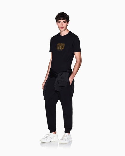 Regular Fit Jersey T-Shirt with metal logo