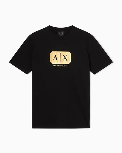 Regular Fit Jersey T-Shirt with metal logo