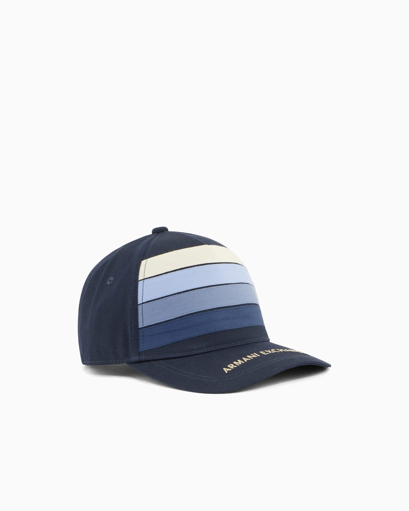 Color block peaked cap