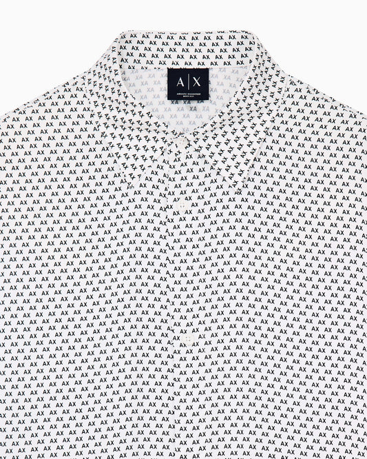 oversized fit shirt in eco-viscose twill