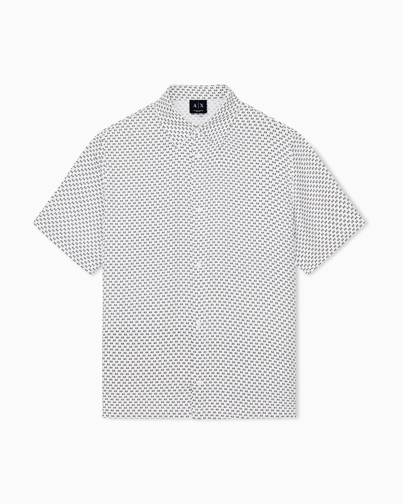 oversized fit shirt in eco-viscose twill