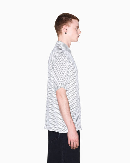 oversized fit shirt in eco-viscose twill