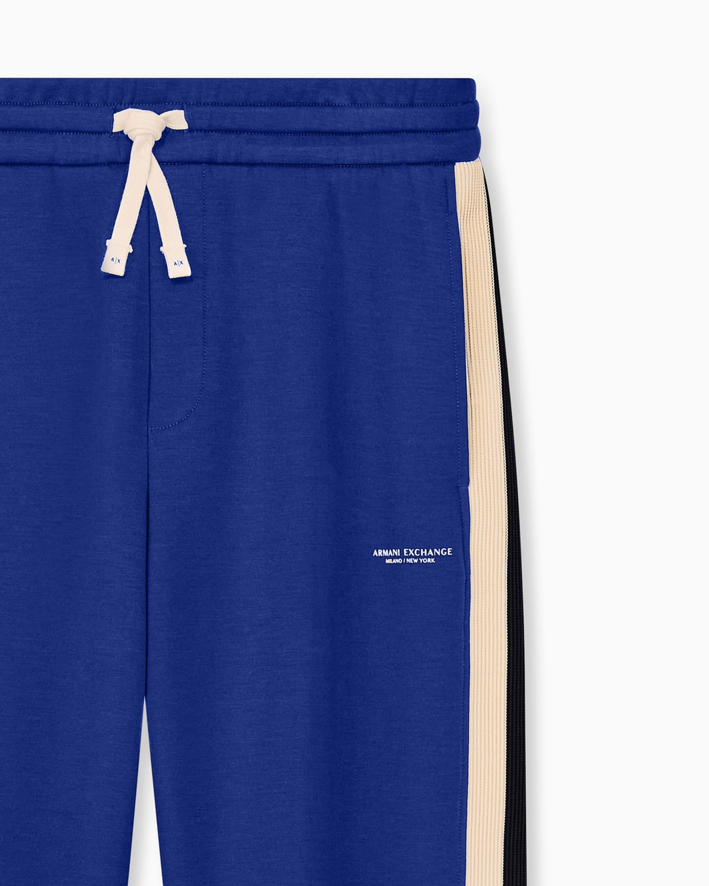 regular fit trousers in stretch modal jersey