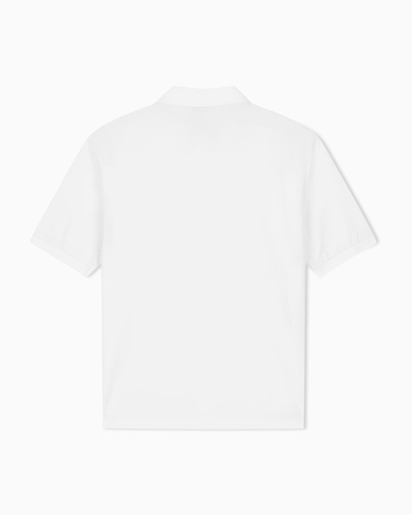 regular fit polo shirt in cotton piqué with rib details