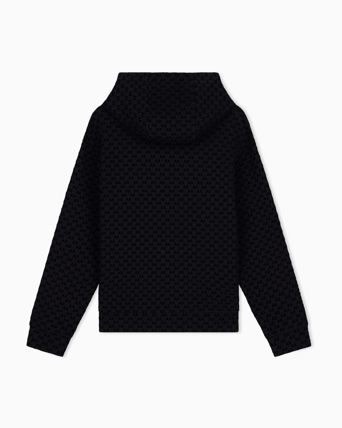 Sweatshirt with regular fit in bonded stretch cotton