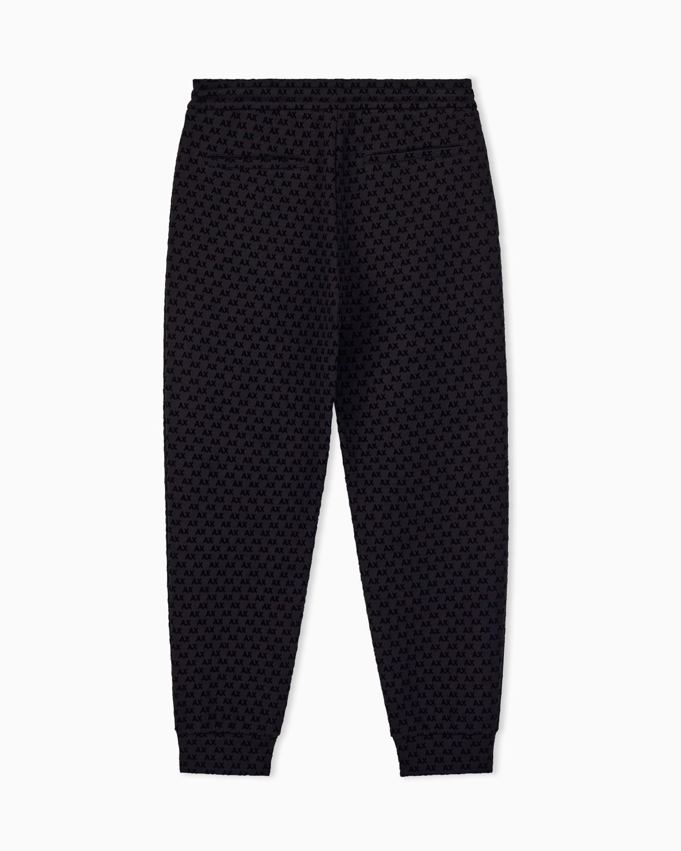 regular fit Jersey pants with bonded stretch