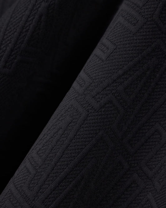 Stretch jacquard jersey hoodie Men