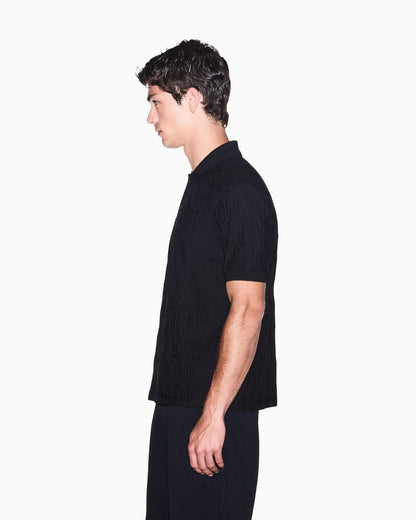 regular fit polo shirt mercerized cotton jersey