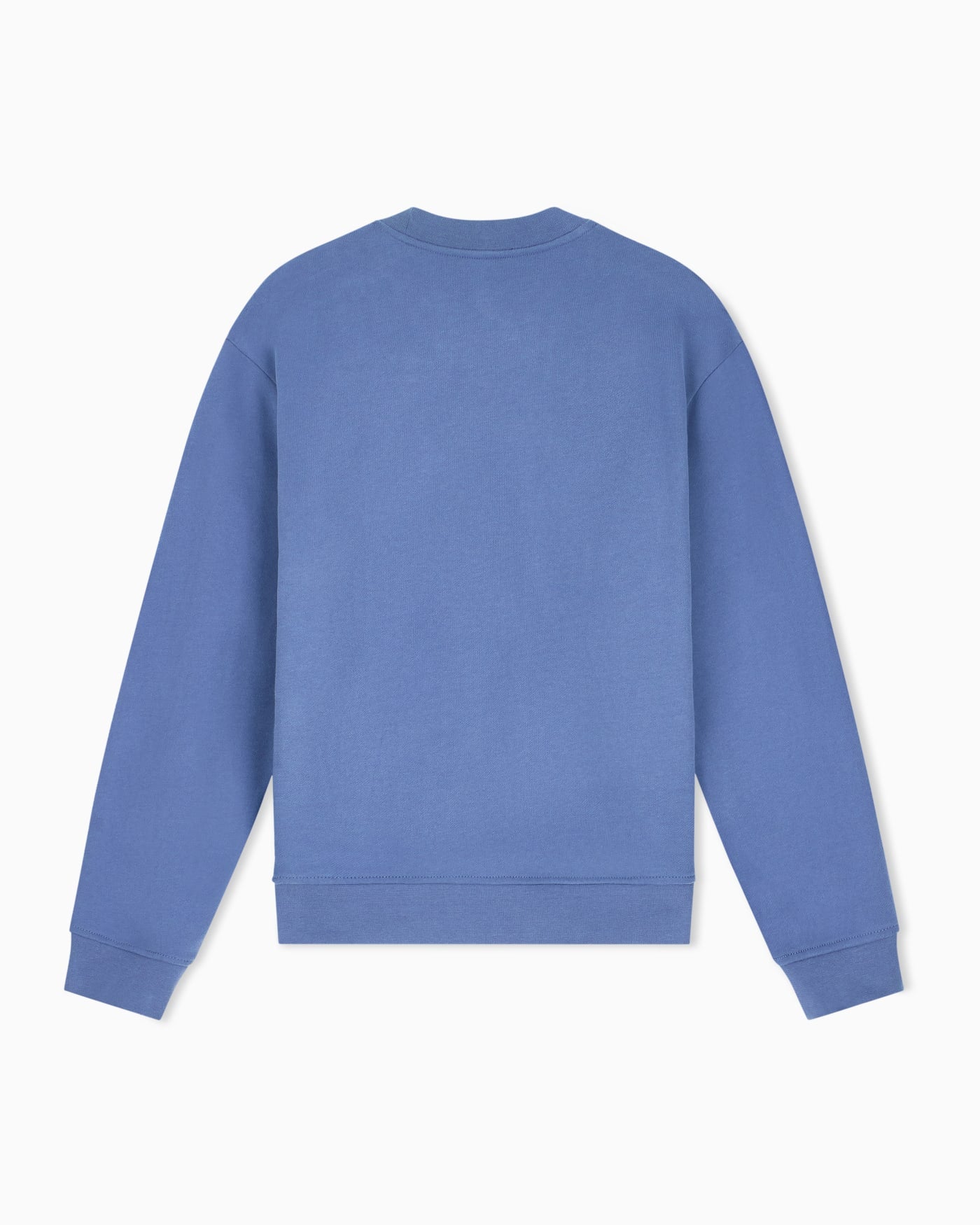 sweatshirt in carbonized cotton French terry