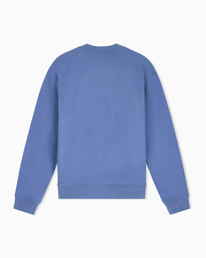 sweatshirt in carbonized cotton French terry