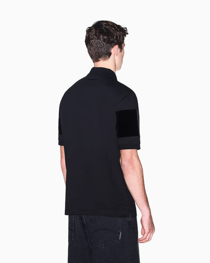 regular fit polo shirt in mercerized cotton jersey
