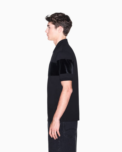 regular fit polo shirt in mercerized cotton jersey