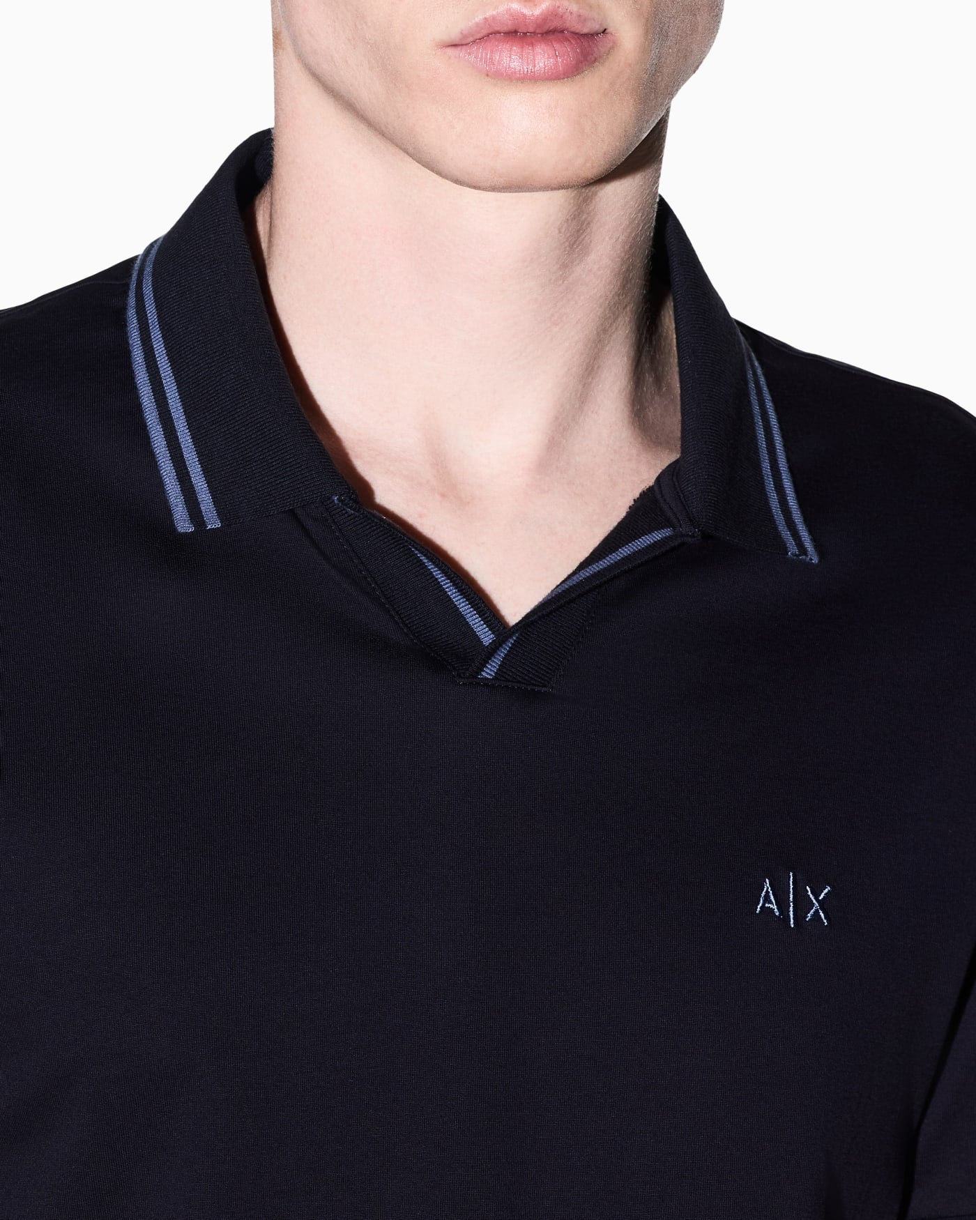 regular fit polo shirt mercerized cotton jersey