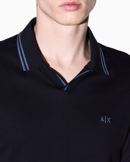 regular fit polo shirt mercerized cotton jersey
