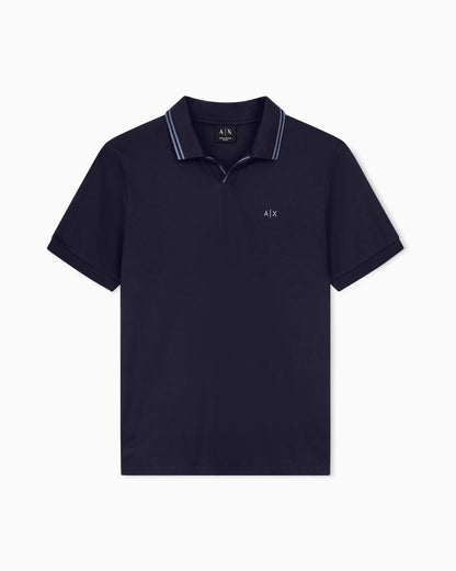 regular fit polo shirt mercerized cotton jersey